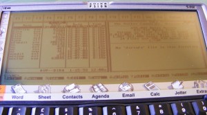 Volkov Commander (XTM running on Psion 5mx)